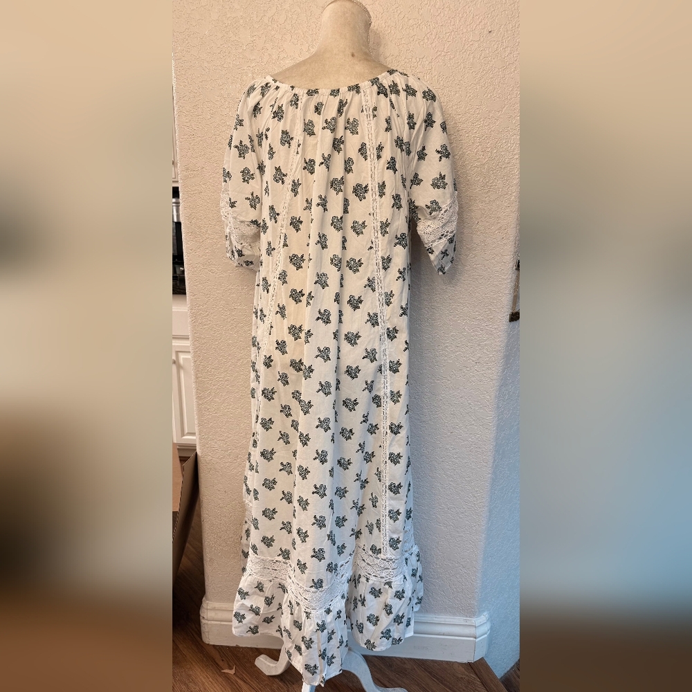 Spell Fable Block Printed Midi Dress - Picture 7 of 8